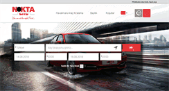 Desktop Screenshot of noktarentacar.com